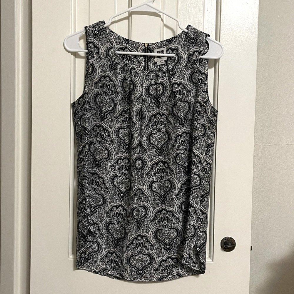 Anne Klein blouse 🖤🤍